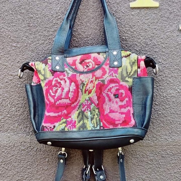 Handwoven/genuine leather Huipils Artisan Bags! Check out the video! NWOT. - Picture 5 of 6